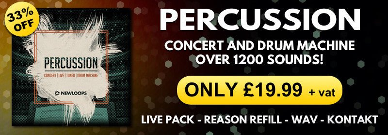 New Loops Percussion Sample Library (Kontakt, ReFill, Ableton Live, Wav)