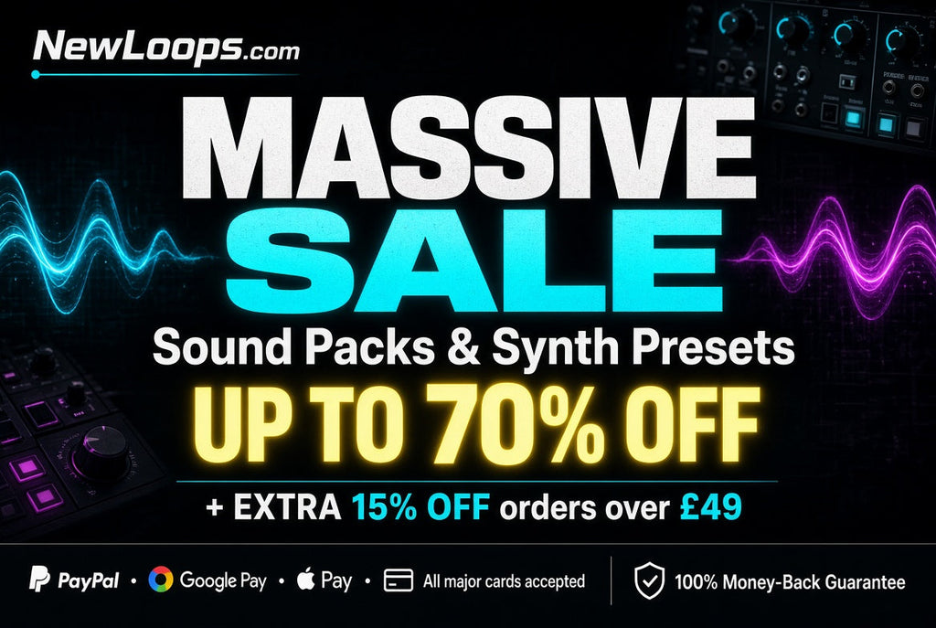 New Loops Massive September Sale: Up to 70% Off Sound Packs & Synth Presets
