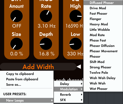 Valhalla Delay plugin browser displaying Creative Delays preset categories with effects organization
