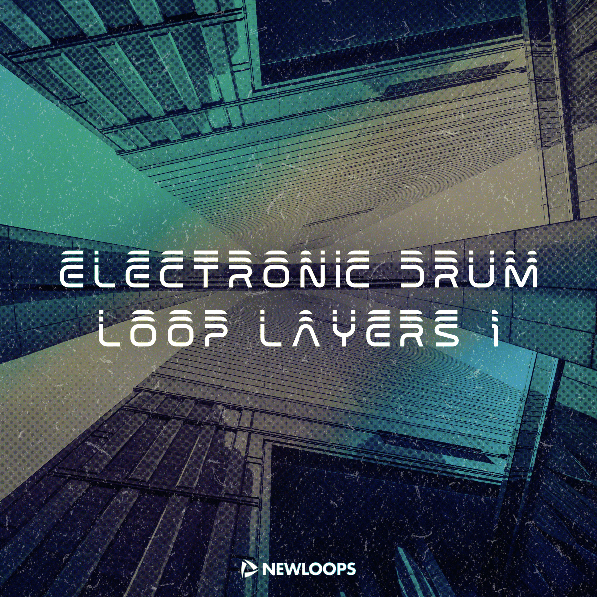 Electronic Drum Loop Layers 1 - 165 audio loops WAV format 100 BPM for music production