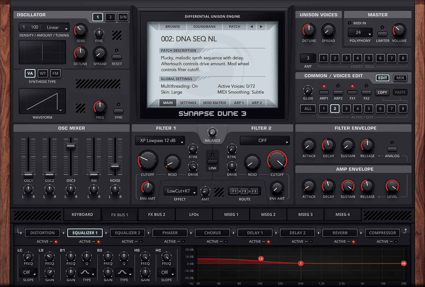 Genetic Mutations - Dune 3 Presets - New Loops User interface