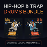 Hip-Hop and Trap Lofi Drums Bundle (Loops and One Shot Samples)
