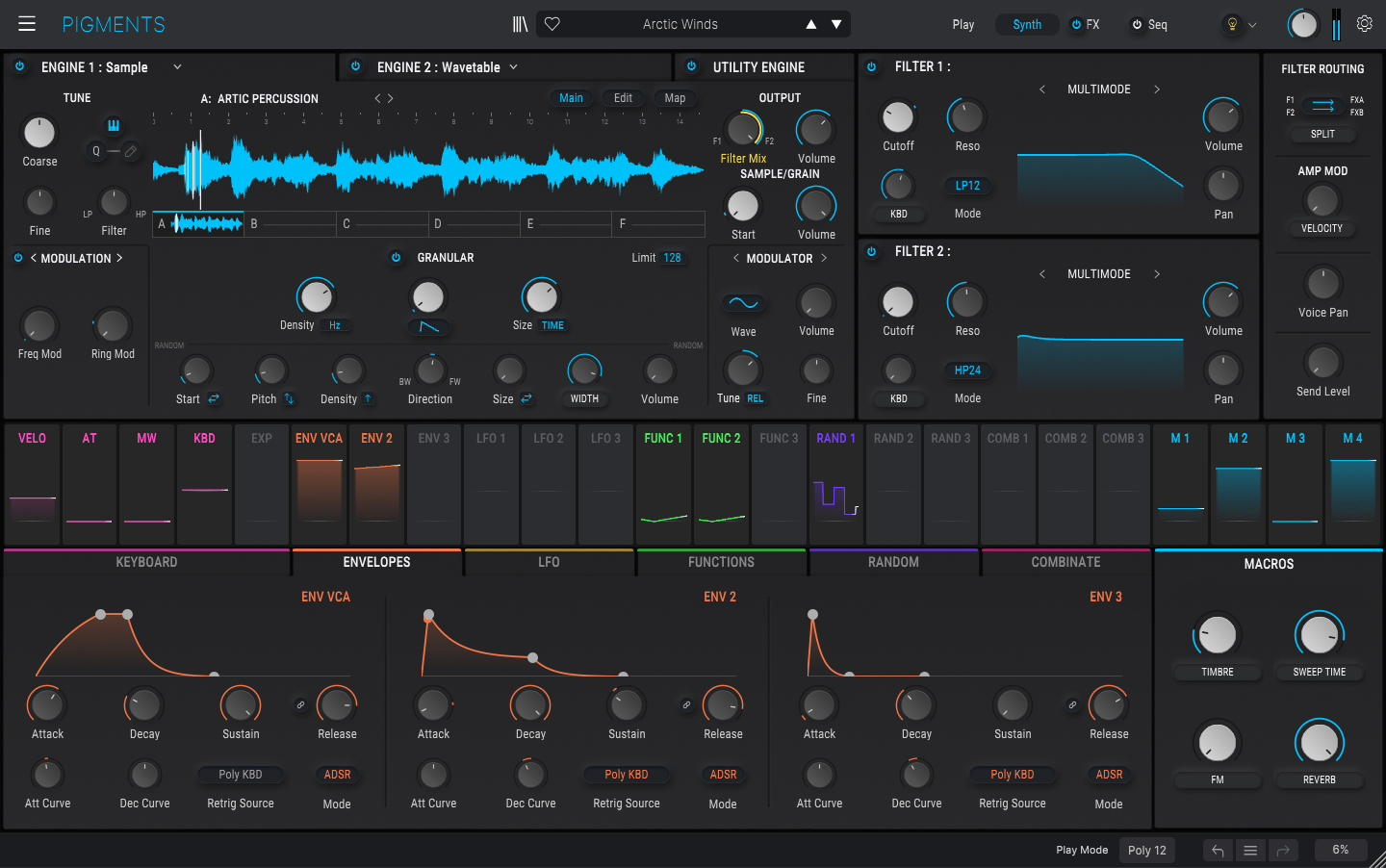 Pigments Presets Bundle 1 (Arturia Pigments Sound Banks) - New Loops