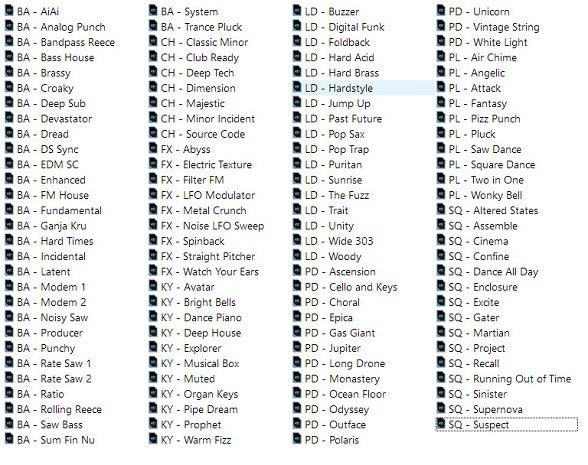 Universal - Electronic & Cinematic Sounds Dune 3 Presets - New Loops