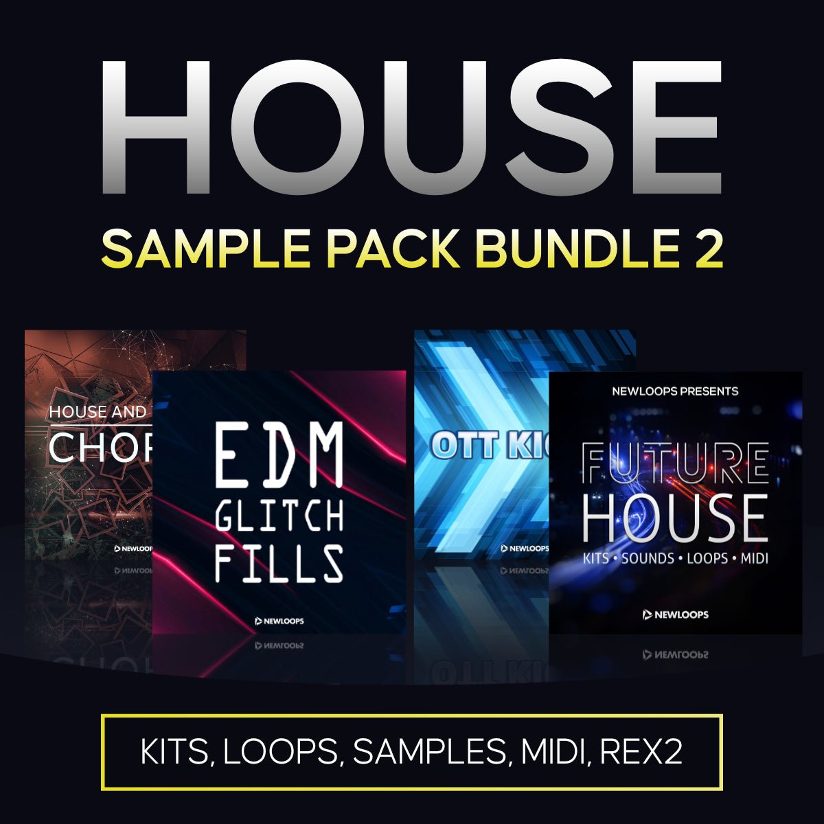House Audio Sample Pack Bundle 2 (House WAV Loops and Samples) - New Loops