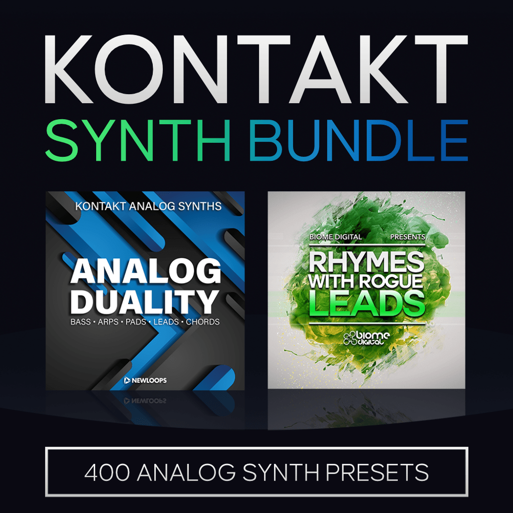Kontakt Synth Bundle (Analog Synths Kontakt Library) - New Loops