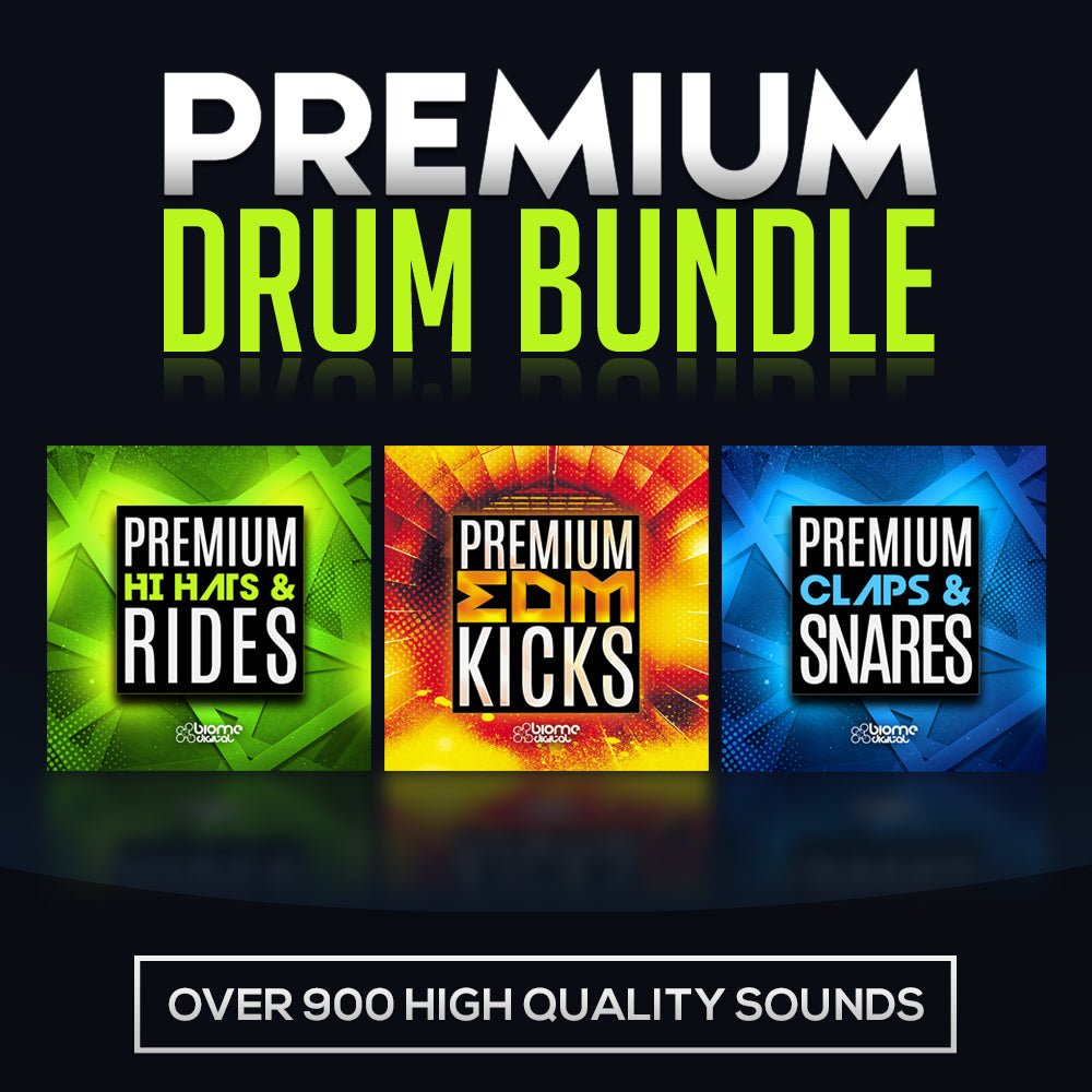 Premium Drum Bundle - Drums and Percussion Sample Pack - New Loops