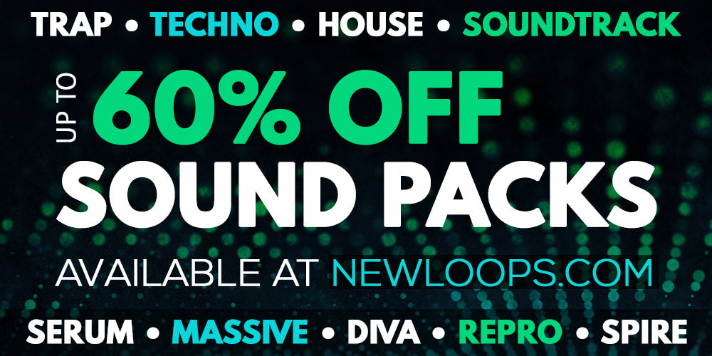 Up to 60% off sample packs and sound libraries from newloops.com