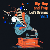 Hip-Hop and Trap Lofi Drums Vol.2 (Loops and One Shot Samples)