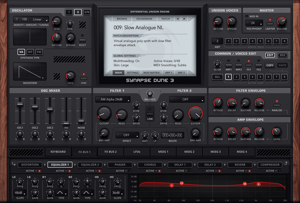 Virtual Analogue - Cinematic Dune 3 Presets – New Loops