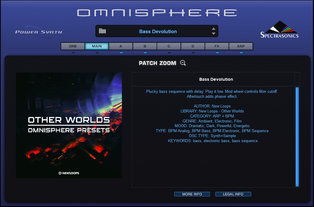 New Loops - Other Worlds — Omnisphere Presets